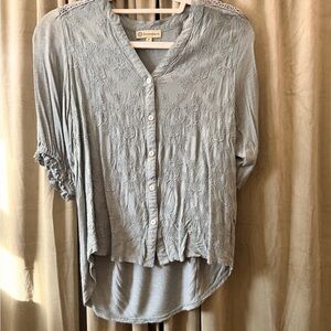 Democracy Sage Green Button-Down Shirt